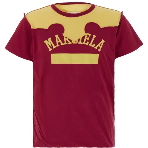 Casual Cotton T-Shirt , male, Sizes: S, M, L, XL - Maison Margiela - Modalova