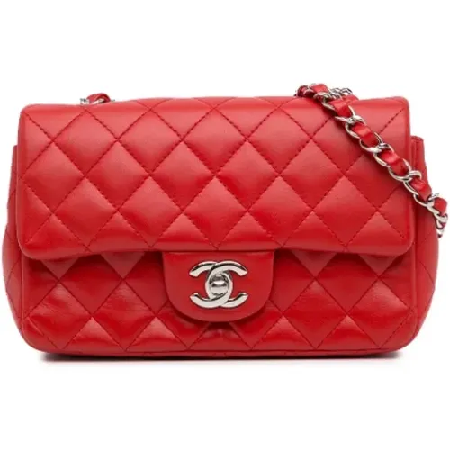 Pre-owned Leather chanel-bags , female, Sizes: ONE SIZE - Chanel Vintage - Modalova