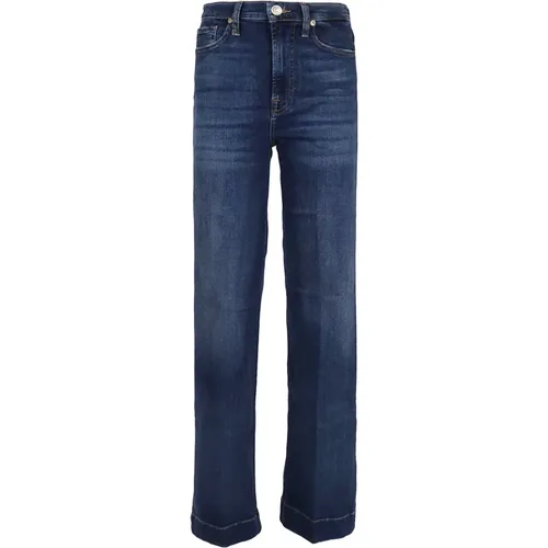 Flared Leg Jeans Modern Dojo , female, Sizes: W25, W26 - 7 For All Mankind - Modalova