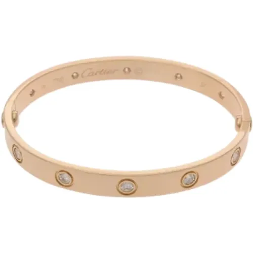 Pre-owned Gold bracelets , female, Sizes: ONE SIZE - Cartier Vintage - Modalova