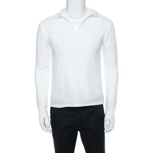 Pre-owned Tops, male, , Size: 2XS Pre-owned Cotton tops - Yves Saint Laurent Vintage - Modalova