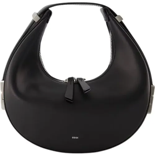 Mini Crescent Moon Handbag - Leather , female, Sizes: ONE SIZE - Osoi - Modalova