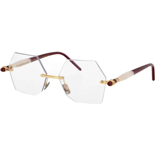 Stylische Optische Maske P53 Brille , Herren, Größe: 55 MM - Kuboraum - Modalova
