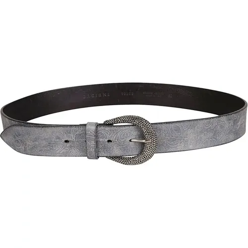 Denim Belts for Women Ss24 , female, Sizes: 80 CM - Orciani - Modalova