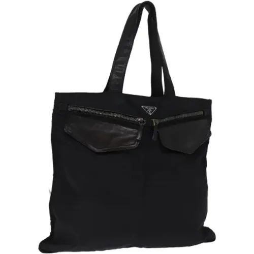 Pre-owned Tote Bags, female, , Size: ONE SIZE Pre-owned Fabric totes - Prada Vintage - Modalova