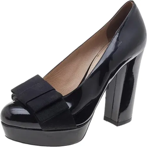 Pre-owned Pumps, female, , Size: 5 1/2 US Pre-owned Leather heels - Miu Miu Pre-owned - Modalova