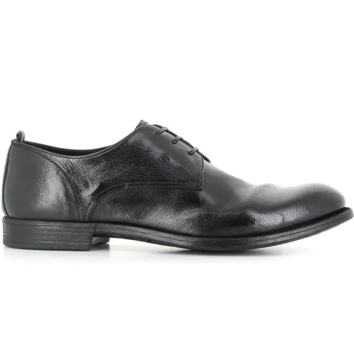 Leather Derby Shoes , male, Sizes: 7 1/2 UK, 8 UK, 6 UK, 8 1/2 UK, 11 UK, 7 UK, 9 UK, 10 UK - Officine Creative - Modalova