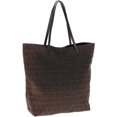 Pre-owned Canvas totes , female, Sizes: ONE SIZE - Fendi Vintage - Modalova