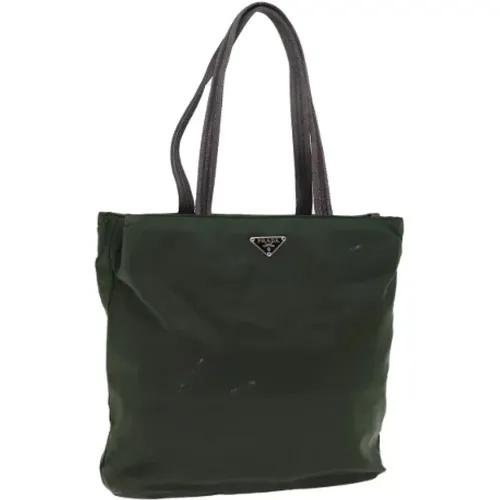 Pre-owned Tote Bags, female, , Size: ONE SIZE Pre-owned Nylon totes - Prada Vintage - Modalova