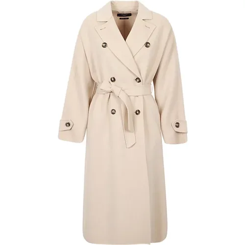 Double Wool Coat , female, Sizes: XS, L, M, 2XS - Max Mara Weekend - Modalova