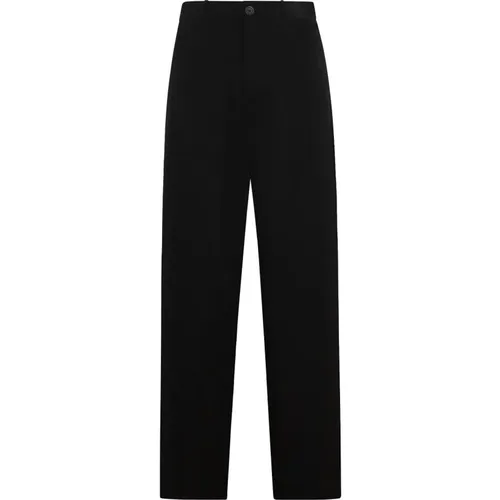 Straight Trousers, male, , Size: S Trousers - Balenciaga - Modalova