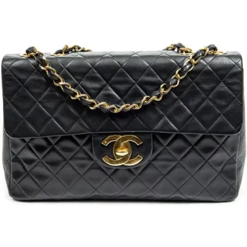 Pre-owned Leather chanel-bags , female, Sizes: ONE SIZE - Chanel Vintage - Modalova