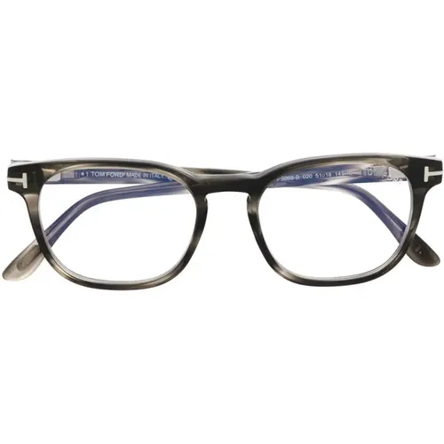 Glasses, male, , Size: 51 MM Gray Optical Frame, versatile and stylish - Tom Ford - Modalova