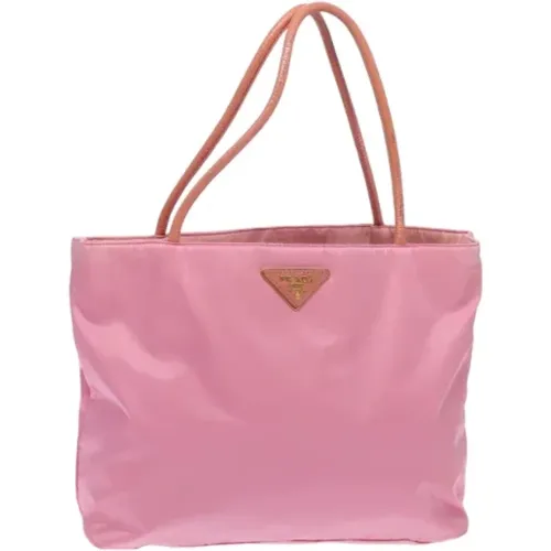 Pre-owned Tote Bags, female, , Size: ONE SIZE Pre-owned Nylon prada-bags - Prada Vintage - Modalova