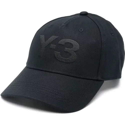 Caps, male, , Size: M Adjustable Strap Cap with Cut-Out Detailing - Y-3 - Modalova