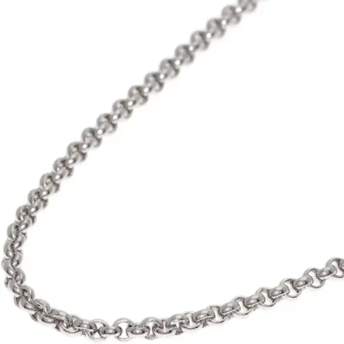 Pre-owned Jewellery, female, , Size: ONE SIZE Pre-owned White Gold necklaces - Chopard Pre-owned - Modalova