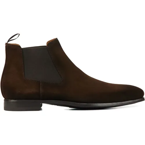 Braune Wildlederstiefel Magnanni - Magnanni - Modalova