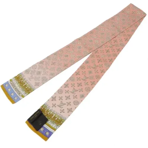 Pre-owned Scarves, female, , Size: ONE SIZE Pre-owned Silk scarves - Louis Vuitton Vintage - Modalova