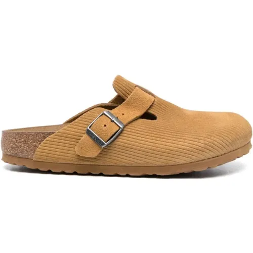 Mules, male, , Size: 9 US Sandals Boston Design Closed Toe - Birkenstock - Modalova