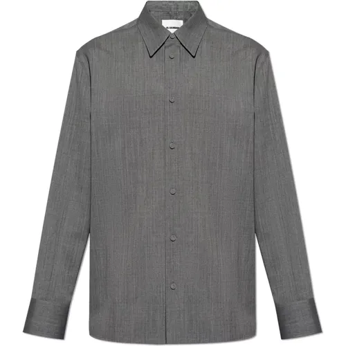 Woolen shirt , male, Sizes: XL - Jil Sander - Modalova