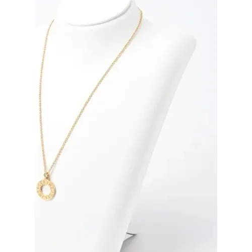 Pre-owned Jewellery, female, , Size: ONE SIZE Pre-owned Gold necklaces - Celine Vintage - Modalova