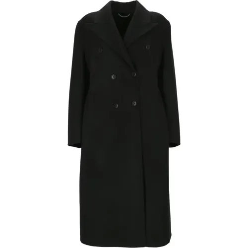 Stylish Coat with D456D316Rhng95708 Detail , female, Sizes: XS - Ermanno Scervino - Modalova