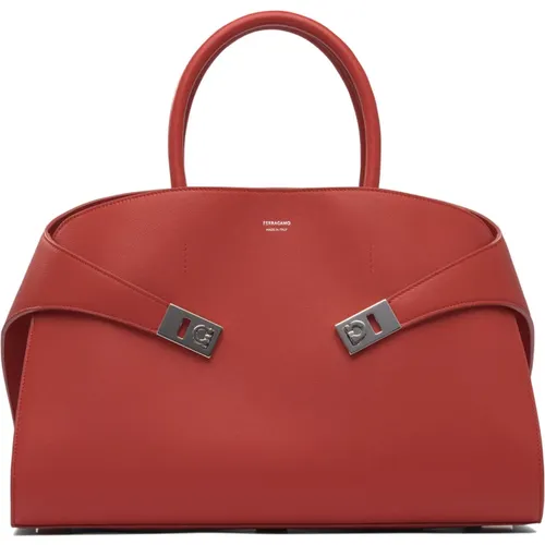 Handbags, female, , Size: ONE SIZE Top handle handbag - Ferragamo - Modalova