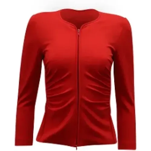 Viscose outerwear , female, Sizes: 3XL - Armani - Modalova