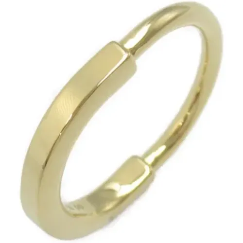 Pre-owned Jewellery, female, , Size: ONE SIZE Pre-owned Gold rings - Tiffany & Co. Pre-owned - Modalova