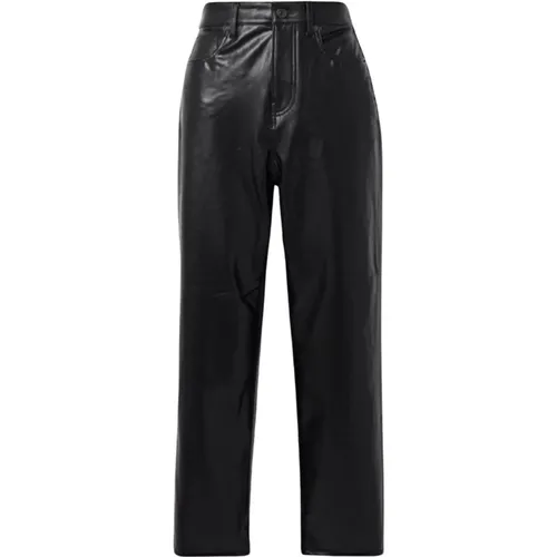 Joey Vegan Leder Straight Leg Hose , Damen, Größe: W25 - Veronica Beard - Modalova