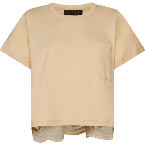 Icona Shirt Blouse , female, Sizes: S, M, L, XS - Kaos - Modalova