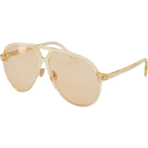 Sunglasses, unisex, , Size: ONE SIZE Oversize Pilot Sunglasses - Ft1061 Bertrand - Tom Ford - Modalova