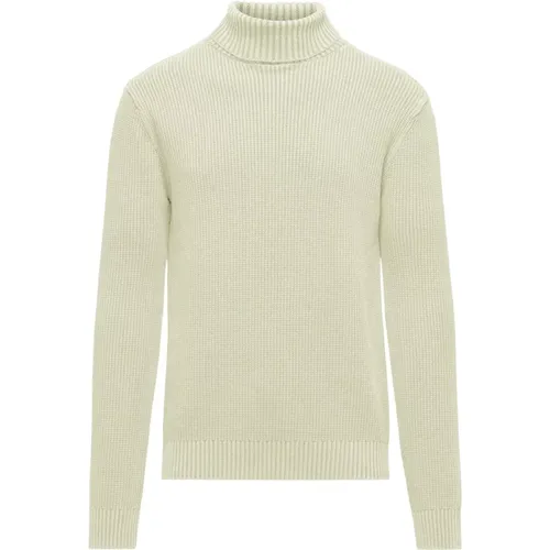 Turtlenecks, male, , Size: 2XL Warm Ribbed Cotton Turtleneck - BomBoogie - Modalova