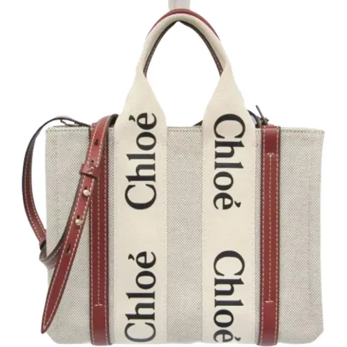 Pre-owned Canvas totes , female, Sizes: ONE SIZE - Chloé Pre-owned - Modalova