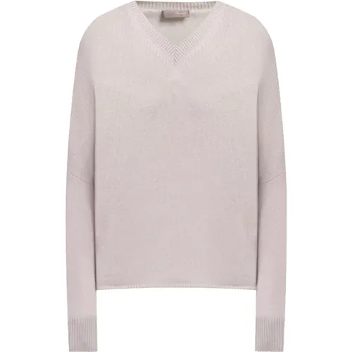 Cashmere Knitwear, female, , Size: S Resort Sweater in Eternity Cashmere - Herno - Modalova