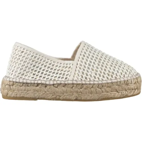 Weiße Sneakers mit Netzstoff - Espadrilles - Modalova