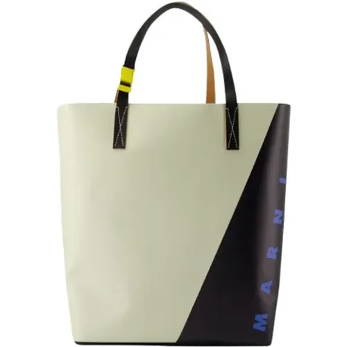 Tote Bags, male, , Size: ONE SIZE Plastic totes - Marni - Modalova