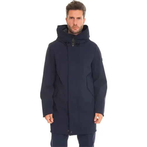 Water Resistant Parka with Zip Lock , male, Sizes: 2XL, L, XL - Peuterey - Modalova