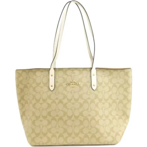 Pre-owned Tote Bags, female, , Size: ONE SIZE Pre-owned Fabric shoulder-bags - Coach Pre-owned - Modalova