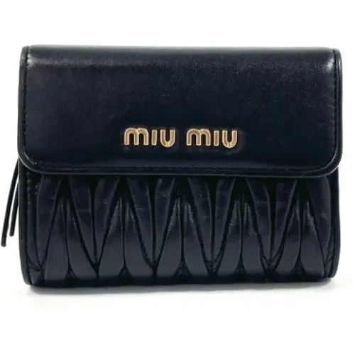 Pre-owned Leder portemonnaies - Miu Miu Pre-owned - Modalova