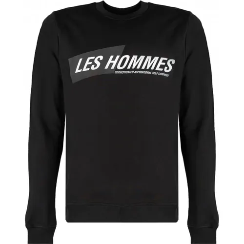 Sweatshirt , Herren, Größe: L - Les Hommes - Modalova