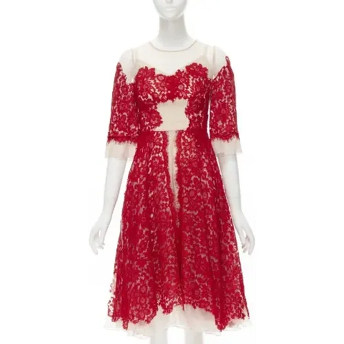 Pre-owned Silk dresses , female, Sizes: 2XS - Dolce & Gabbana Pre-owned - Modalova