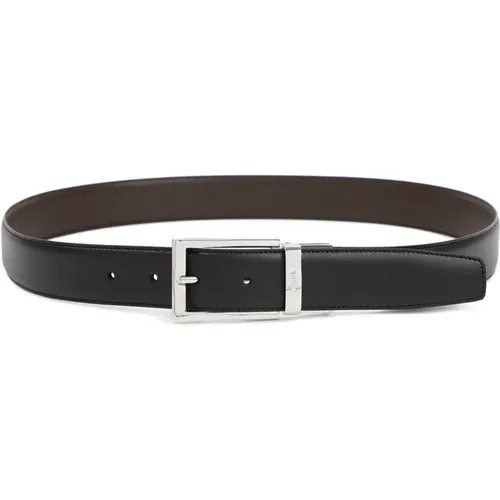 Reversible Leather Belt , male, Sizes: 110 CM - Ermenegildo Zegna - Modalova