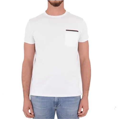 T-Shirt Oxford Pocket , male, Sizes: XL, M - RRD - Modalova