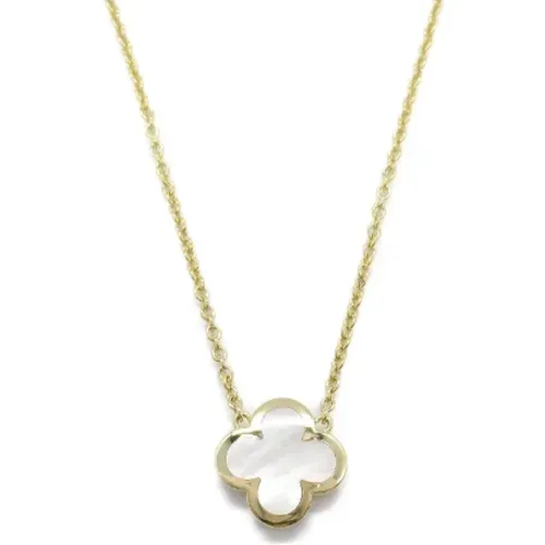 Pre-owned Jewellery, female, , Size: ONE SIZE Pre-owned Metal necklaces - Van Cleef & Arpels Pre-owned - Modalova