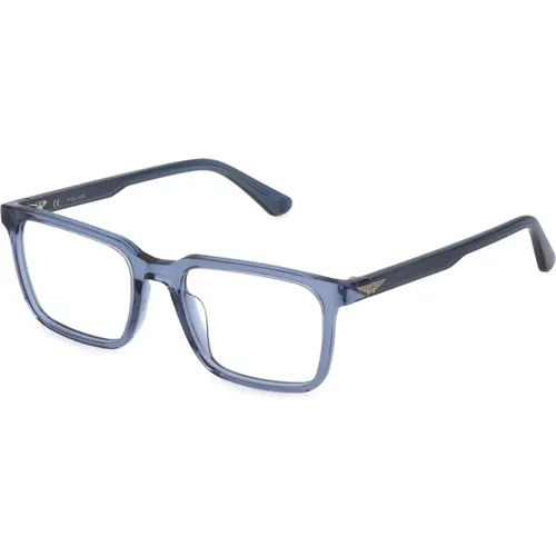 Glasses, male, , Size: 53 MM Stylish Eyeglasses Vplf76 - Police - Modalova