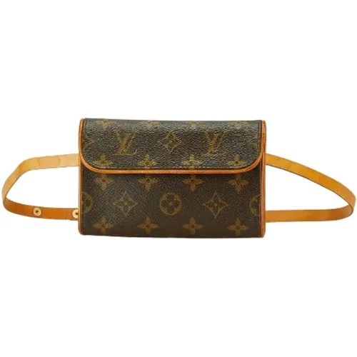 Pre-owned Belt Bags, female, , Size: ONE SIZE Pre-owned Canvas shoulder-bags - Louis Vuitton Vintage - Modalova