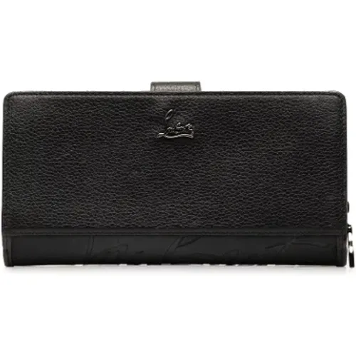 Pre-owned Wallets, female, , Size: ONE SIZE Pre-owned Leather wallets - Christian Louboutin Pre-owned - Modalova