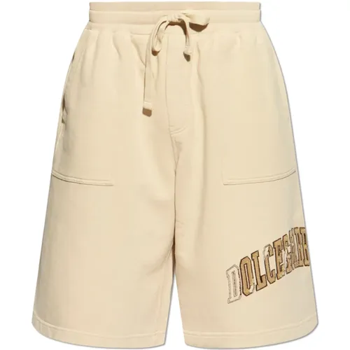 Shorts mit Logo , Herren, Größe: M - Dolce & Gabbana - Modalova