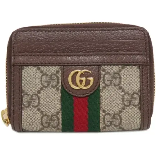 Pre-owned Wallets, female, , Size: ONE SIZE Pre-owned Plastic wallets - Gucci Vintage - Modalova